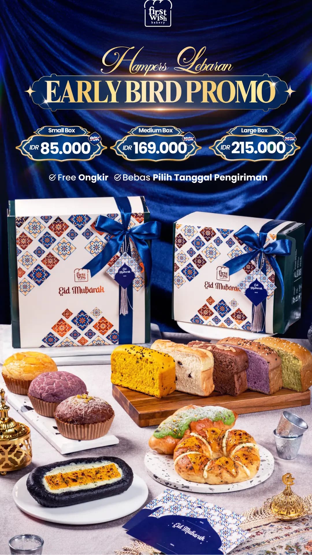 Menu Hampers First Wish Bakery