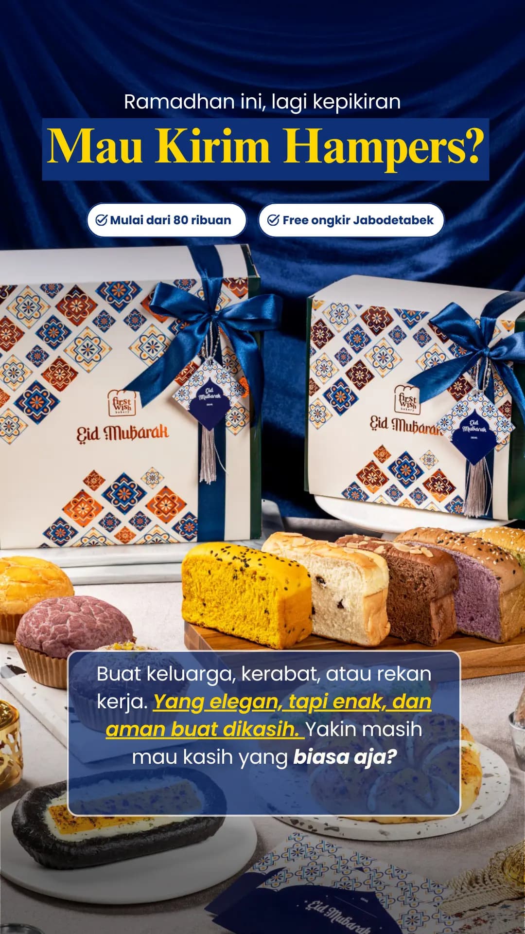 First Wish Bakery Christmas Hampers