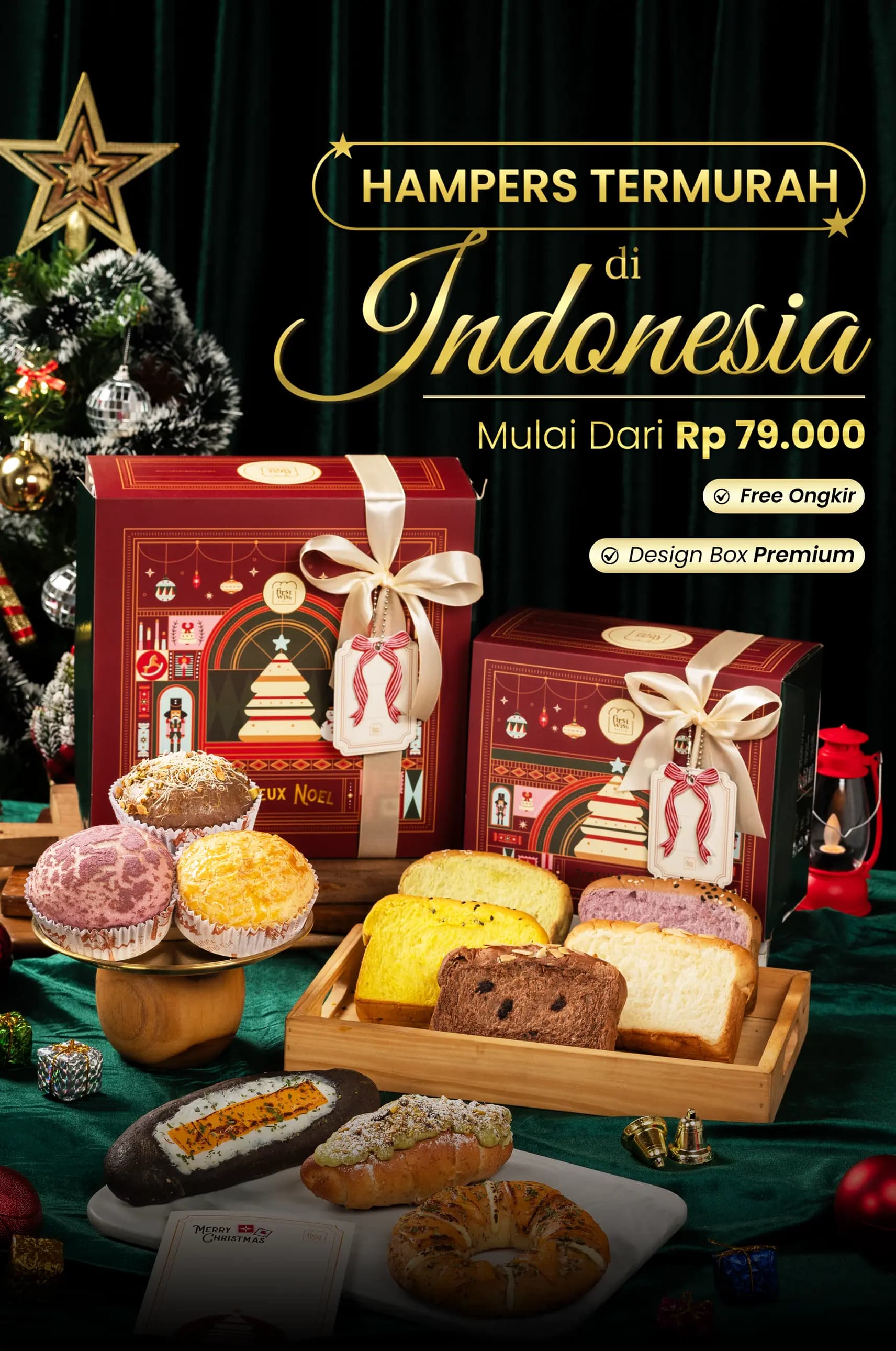 First Wish Bakery Christmas Hampers