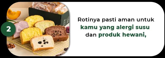 Rotinya pasti aman untuk kamu yang alergi